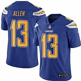 Nike Men & Women & Youth Chargers 13 Keenan Allen Electric Blue Color Rush Limited Jersey,baseball caps,new era cap wholesale,wholesale hats